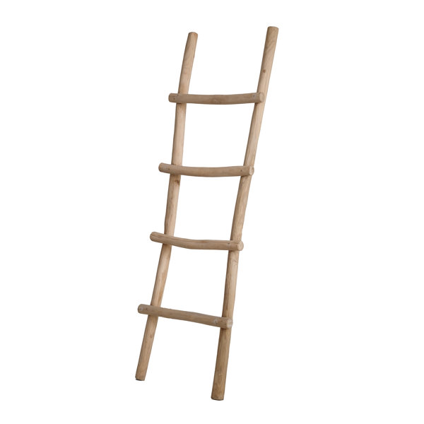 Millwood Pines 59'' Tall Solid Wood Blanket Ladder & Reviews Wayfair